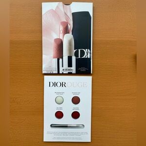 FREE GWP Dior Rouge Lip Colours foil packet